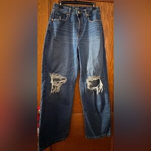 Wild Fable Denim Jeans with high waist and wide legs